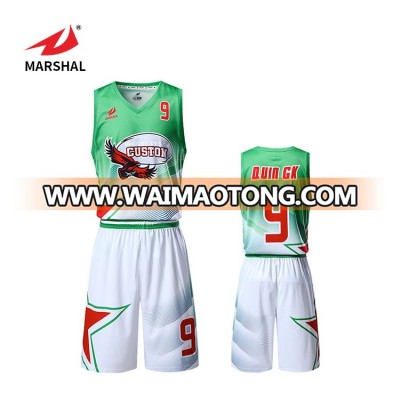 Men's new uniforms design sets custom shirt sport sets basketball jerseys